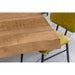Eettafel Nairobi Mangohout Naturel hout 180x90 cm-Eettafels-Livingfurn