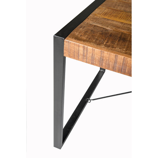 Eettafel Nairobi Mangohout Naturel hout 200x100 cm-Eettafels-Livingfurn