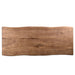 Eettafel Nairobi Mangohout Naturel hout 200x100 cm-Eettafels-Livingfurn