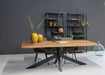Eettafel Nairobi Mangohout Naturel hout 240x100 cm-Eettafels-Livingfurn