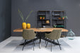 Eettafel Nairobi Mangohout Naturel hout 240x100 cm-Eettafels-Livingfurn