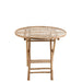 Eettafel Naturel Bamboe Rond 90 cm-Eettafels-J-Line