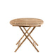 Eettafel Naturel Bamboe Rond 90 cm-Eettafels-J-Line