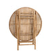 Eettafel Naturel Bamboe Rond 90 cm-Eettafels-J-Line