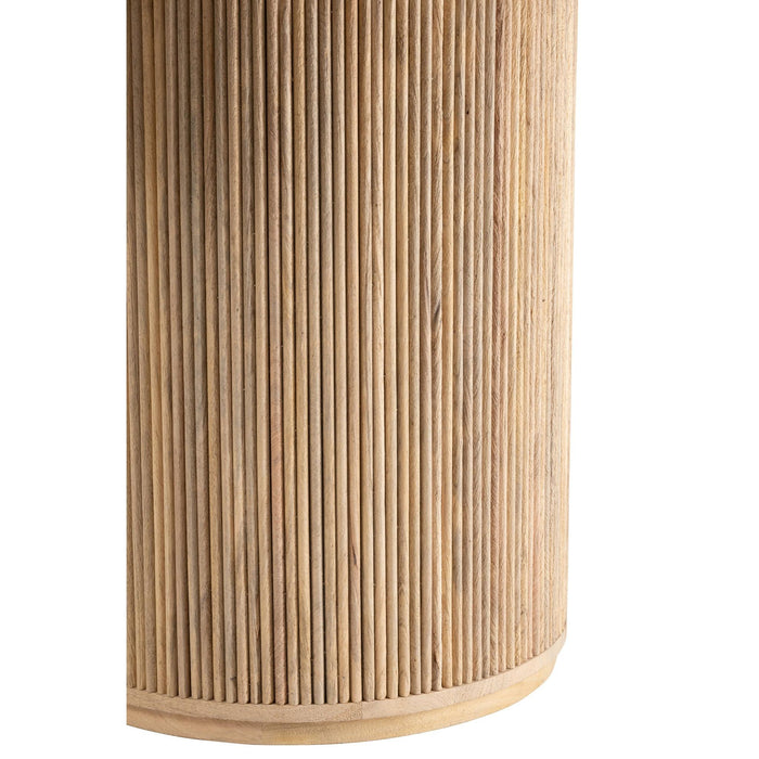Eettafel Naturel Metaal 120 cm 120x120x77 cm-Eettafels-J-Line