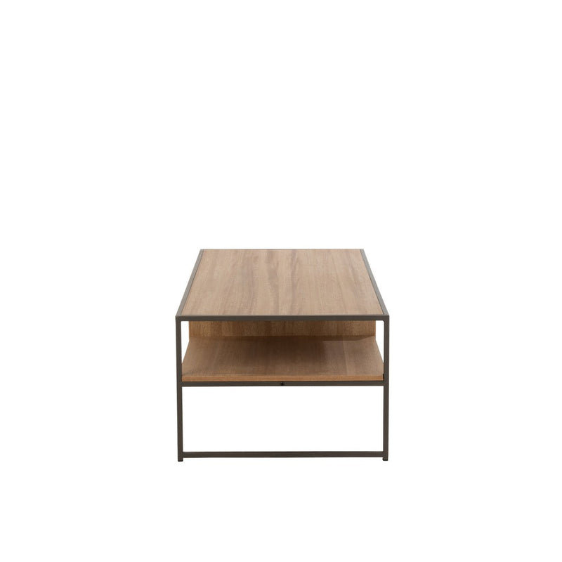 Eettafel Naturel Metaal 60x120 cm-Eettafels-J-Line