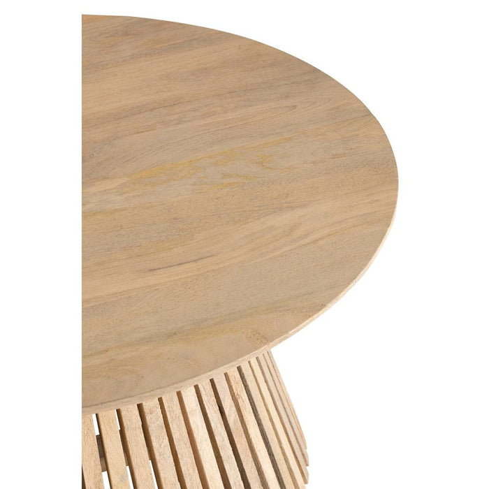 Eettafel Naturel Metaal 80 cm-Eettafels-J-Line