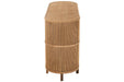 Eettafel Naturel Rotan 41x121 cm-Eettafels-J-Line