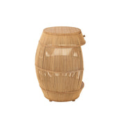 Eettafel Naturel Rotan 61 cm 61x61x79 cm-Eettafels-J-Line