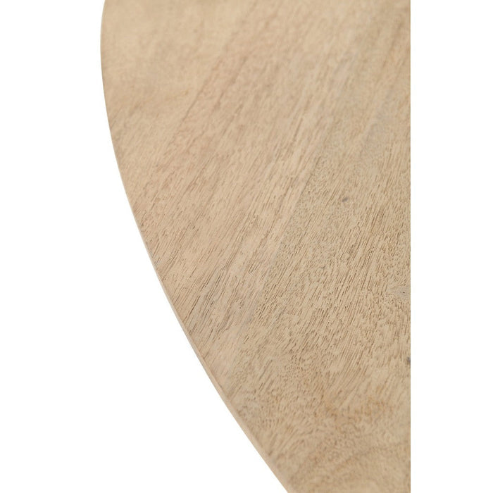 Eettafel Naturel Staal 110 cm 110x110x76 cm-Eettafels-J-Line