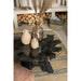 Eettafel Naturel Teakhout Ovaal 90 cm 90x90x45 cm-Eettafels-J-Line