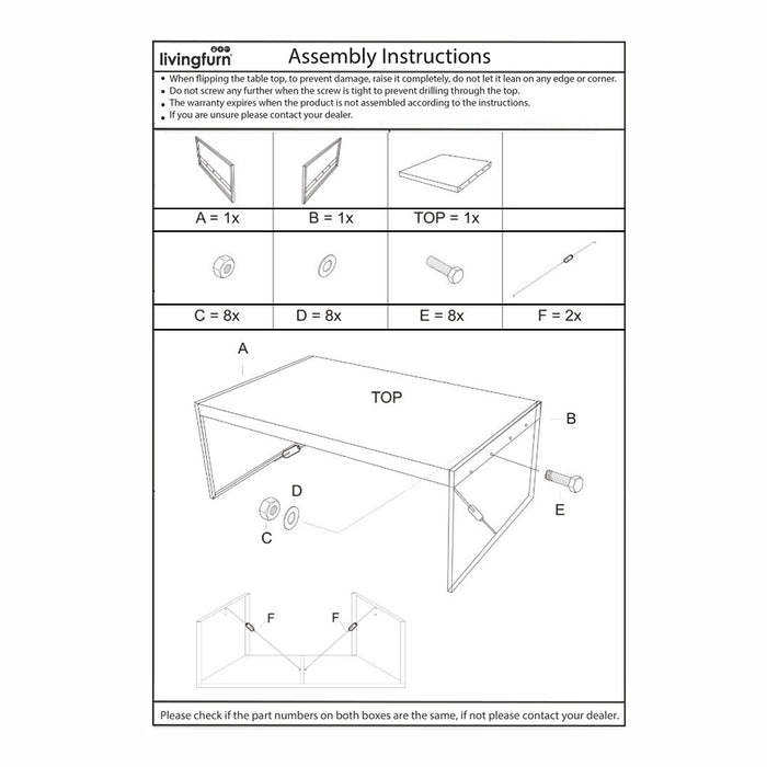 Eettafel Norris Bar Mangohout Zwart 140x80 cm-Bartafels-Livingfurn