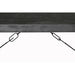 Eettafel Norris Mangohout Zwart 180x90 cm 12399-Eettafels-Livingfurn