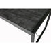 Eettafel Norris Mangohout Zwart 200x100 cm 12408-Eettafels-Livingfurn