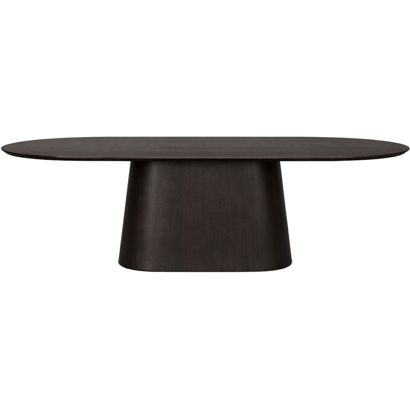 Eettafel Novero Eikenhout Espresso 280cm-Eettafels-Livingfurn