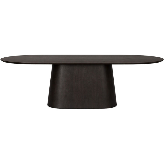 Eettafel Novero Eikenhout Espresso 280cm-Eettafels-Livingfurn