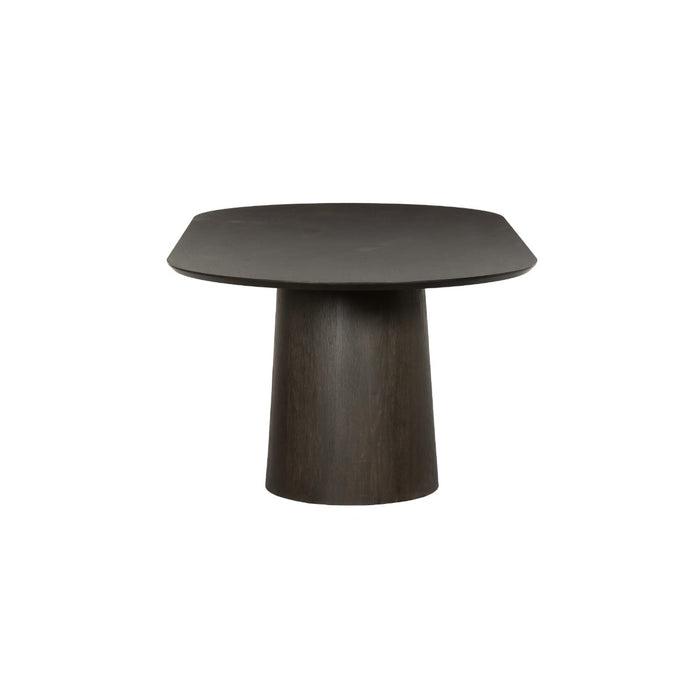 Eettafel Novero Eikenhout Espresso 280cm-Eettafels-Livingfurn