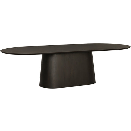 Eettafel Novero Eikenhout Espresso 280cm-Eettafels-Livingfurn