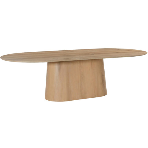 Eettafel Novero Eikenhout Naturel 280cm-Eettafels-Livingfurn