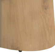Eettafel Novero Eikenhout Naturel 280cm-Eettafels-Livingfurn