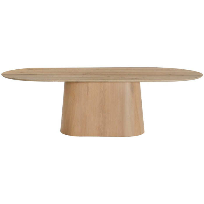 Eettafel Novero Eikenhout Naturel 280cm-Eettafels-Livingfurn