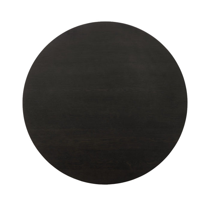 Eettafel Novero Eikenhout fineer Bruin 130x76 cm-Eettafels-Livingfurn