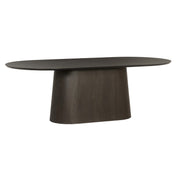 Eettafel Novero Eikenhout fineer Bruin 230x110 cm-Eettafels-Livingfurn
