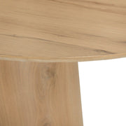 Eettafel Novero Eikenhout fineer Naturel hout 200x110 cm-Eettafels-Livingfurn