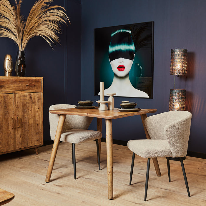 Eettafel Omaha | 90 x 90 cm-Eettafels-Starfurn