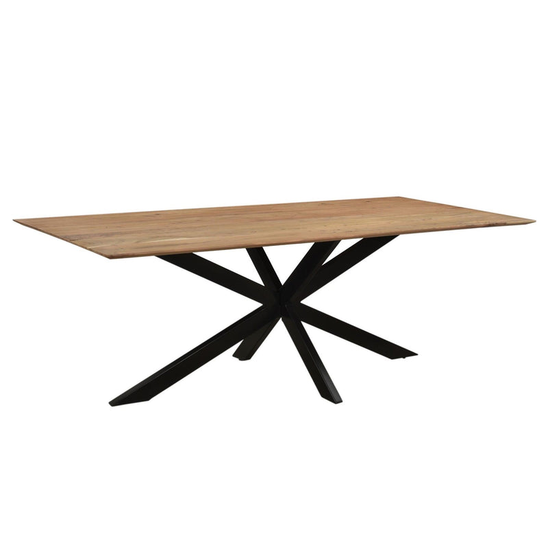 Eettafel Oslo Acasia Acaciahout Naturel hout 200x100 cm-Eettafels-Livingfurn