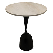 Eettafel Patras Beige 65 cm-Eettafels-PTMD