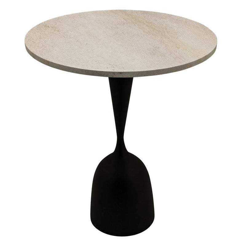 Eettafel Patras Beige 65 cm-Eettafels-PTMD