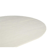 Eettafel Patrice Mangohout Crème wit 110x200 cm-Eettafels-Livingfurn