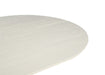 Eettafel Patrice Mangohout Crème wit 110x200 cm-Eettafels-Livingfurn