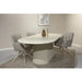 Eettafel Patrice Mangohout Crème wit 110x300 cm-Eettafels-Livingfurn