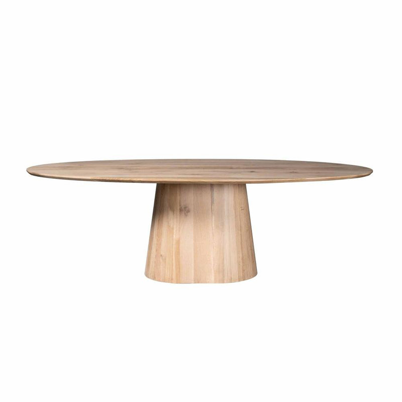 Eettafel Riga 240 cm Naturel Eiken 240x120x76 cm-Eettafels-Starfurn
