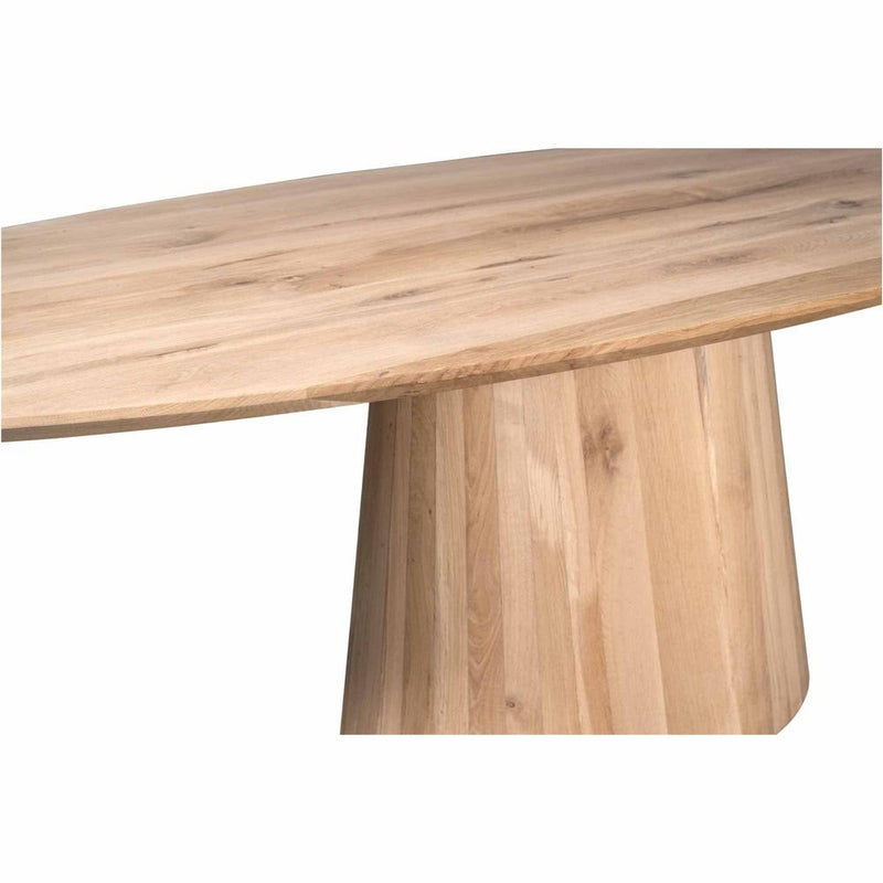 Eettafel Riga 240 cm Naturel Eiken 240x120x76 cm-Eettafels-Starfurn