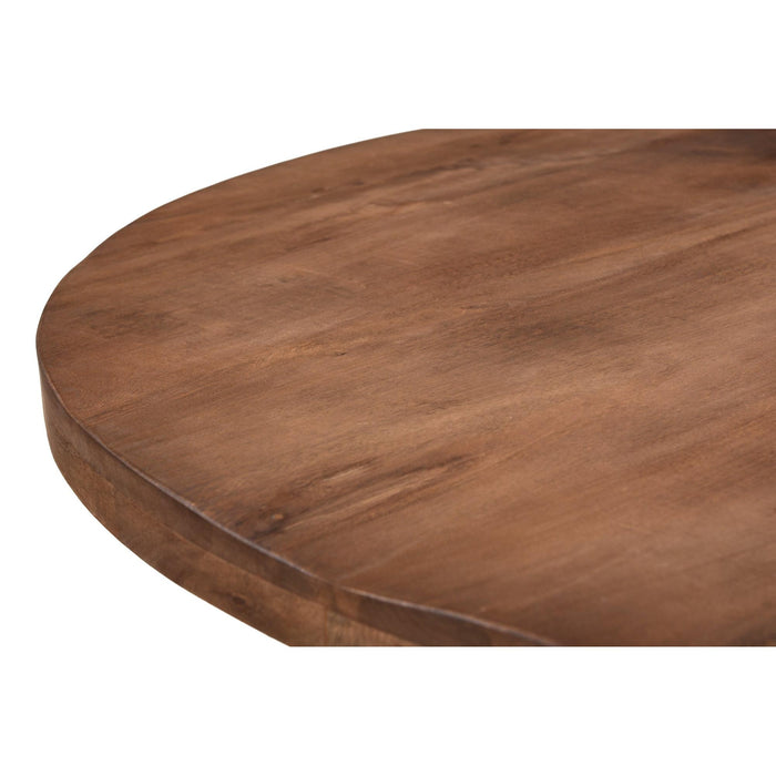 Eettafel Rocky Mangohout Naturel hout 150 cm-Eettafels-Livingfurn