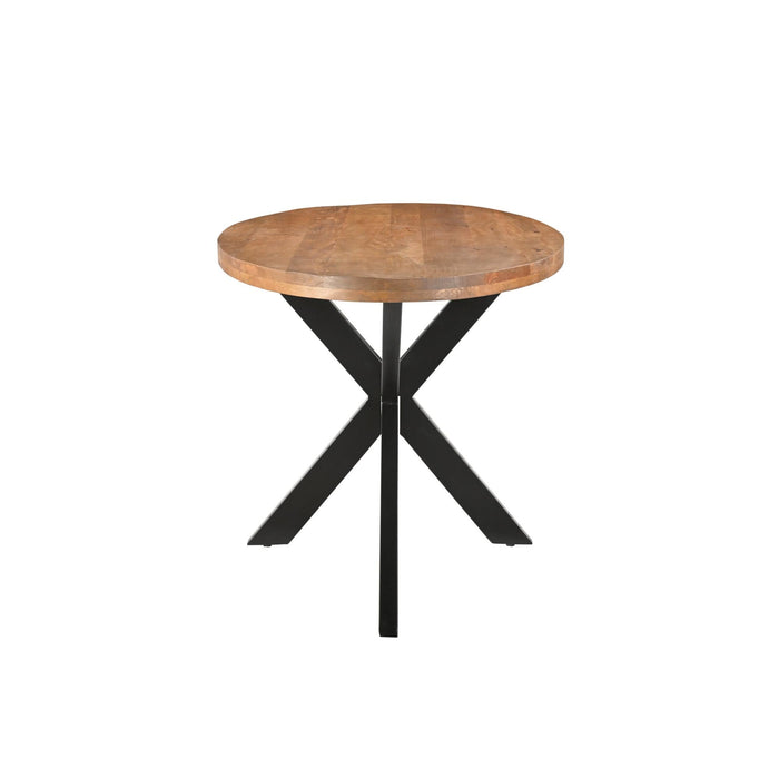 Eettafel Rocky Mangohout Naturel hout 160x90 cm-Eettafels-Livingfurn