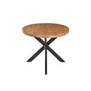 Eettafel Rocky Mangohout Naturel hout 210x100 cm-Eettafels-Livingfurn