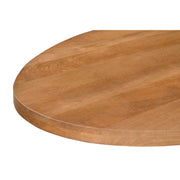 Eettafel Rocky Mangohout Naturel hout 210x100 cm-Eettafels-Livingfurn