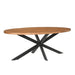 Eettafel Rocky Mangohout Naturel hout 240x110 cm-Eettafels-Livingfurn