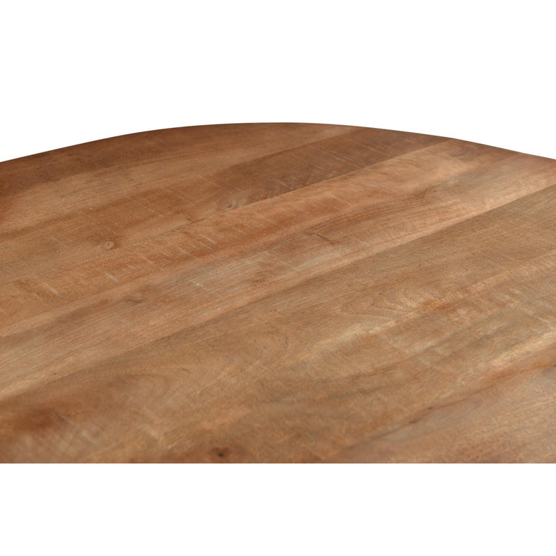 Eettafel Salvator Mangohout Bruin 110x200 cm 31000-Eettafels-Livingfurn