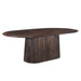 Eettafel Salvator Mangohout Bruin 110x200 cm 31001-Eettafels-Livingfurn