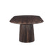 Eettafel Salvator Mangohout Bruin 110x200 cm-Eettafels-Livingfurn