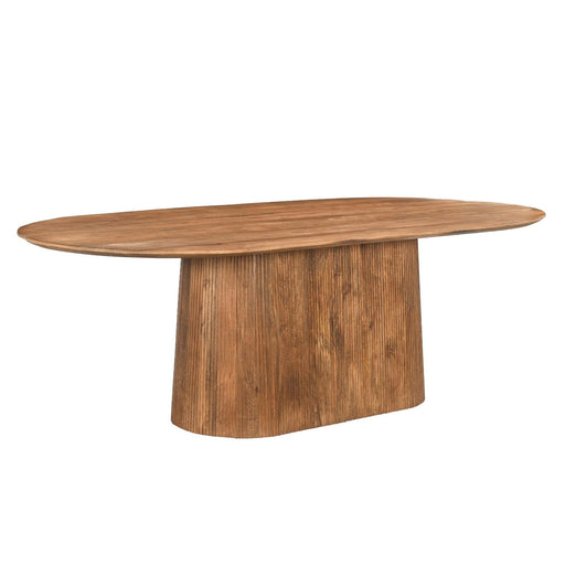 Eettafel Salvator Mangohout Bruin 110x200 cm-Eettafels-Livingfurn
