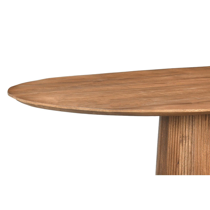 Eettafel Salvator Mangohout Bruin 110x200 cm-Eettafels-Livingfurn