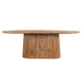 Eettafel Salvator Mangohout Bruin 110x230 cm 20001-Eettafels-Livingfurn