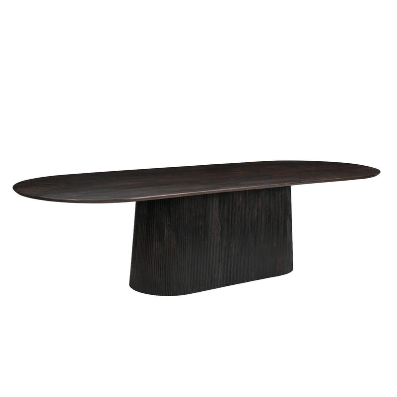 Eettafel Salvator Mangohout Bruin 110x300 cm 30998-Eettafels-Livingfurn