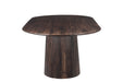 Eettafel Salvator Mangohout Bruin 110x300 cm-Eettafels-Livingfurn
